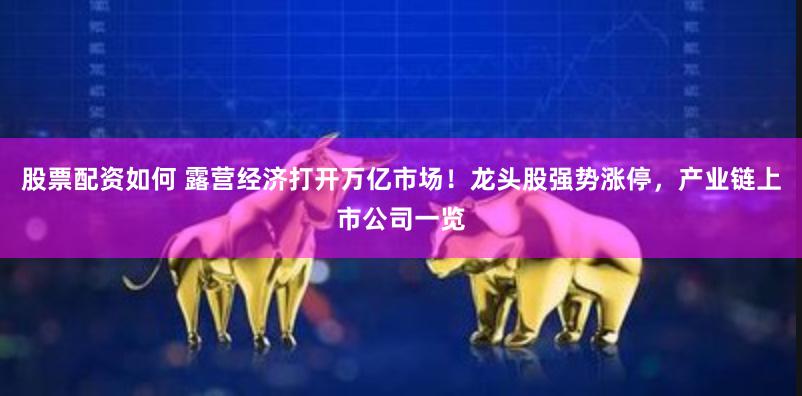 股票配资如何 露营经济打开万亿市场！龙头股强势涨停，产业链上市公司一览