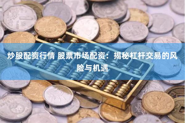 炒股配资行情 股票市场配资：揭秘杠杆交易的风险与机遇